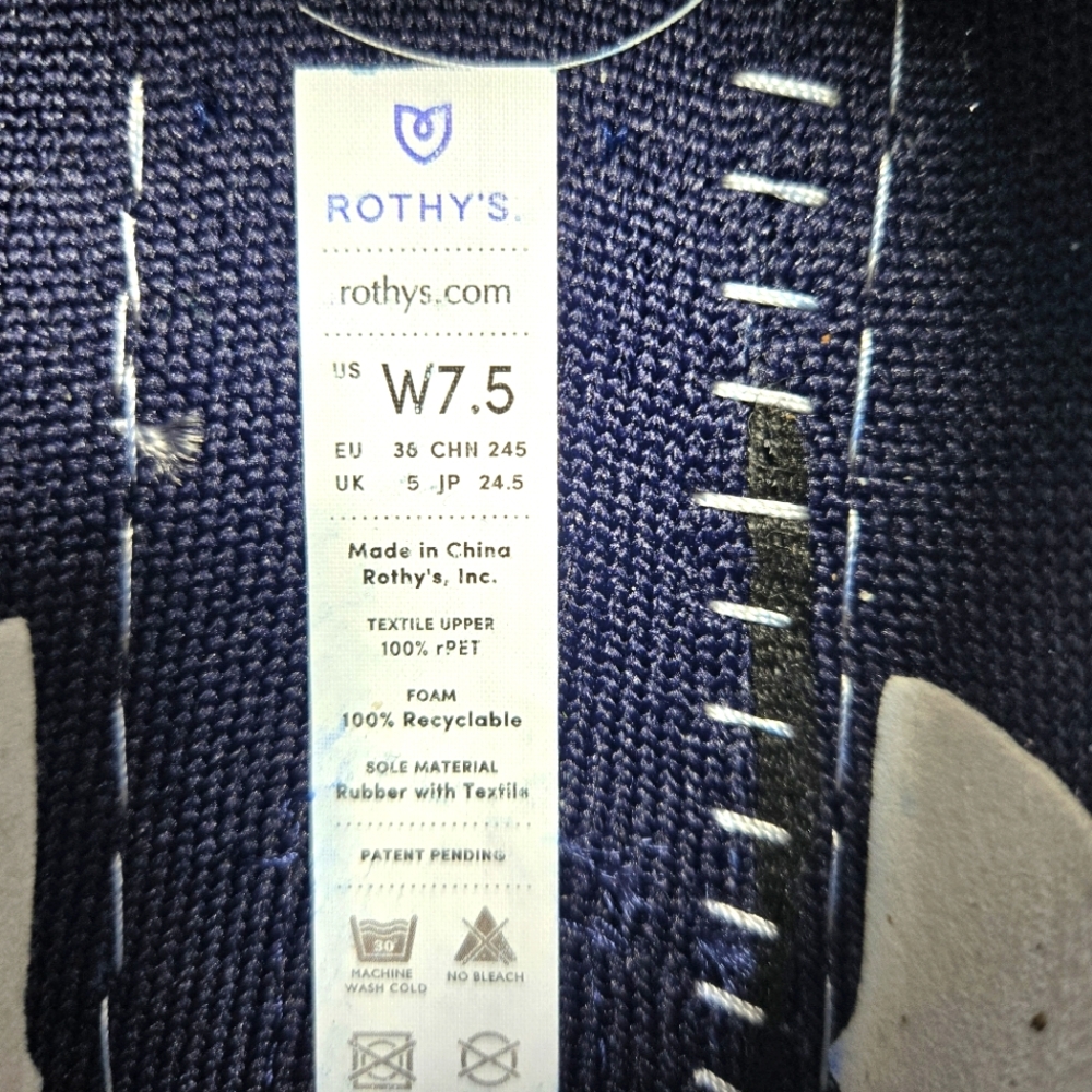 Rothy's The Driver Navy Loafers - Picture 5 of 6